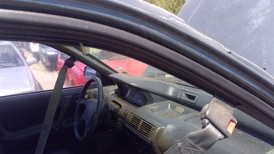 1991 Galant Vr-4 Passenger Right Front Power Seat Belt Sliding Track Assembly