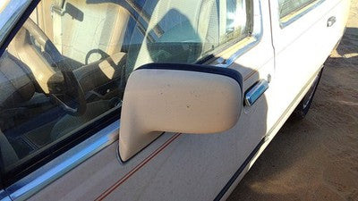 1984 Ford Tempo Driver Left Manual Side Mirror Door Mounted Oem Tan E43z17696b