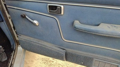 1987 Ford Ranger Passenger Right Front Door Trim Panel Manual Blue