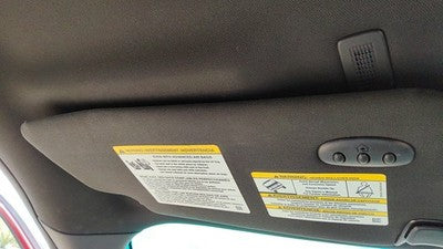 2011-2015 Ford Explorer Driver Left Sun Visor Oem Black Cw Db5z7804105ca
