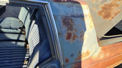 1984 Deville Sedan Lh Driver Left Drip Rail Molding Chrome Trim Above Doors Oem