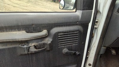 1992-1996 Ford Van E250 Driver Left Front Door Trim Panel Manual Gray