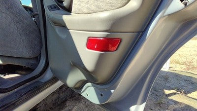 00 Chevy Malibu Passenger Right Rear Door Trim Panel With Switches Back 92d Gray