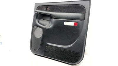 01 02 Sierra 2500 Hd Passenger Right Rear Door Panel With Switches Graphite 12D