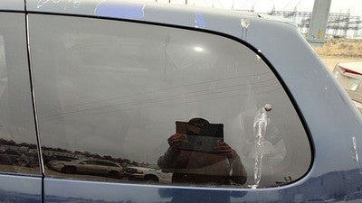 1998-2003 Toyota Sienna Driver Left Rear Quarter Glass Back Side Window Oem