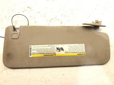 2007-2013 Gmc Sierra 1500 Driver Left Sun Visor Oem Gray 88b 15949692
