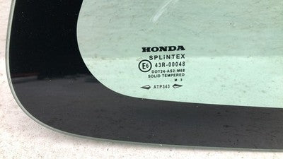 02-05 Civic Hatchback Si Passenger Right Rear Quarter Glass Back Side Window Oem