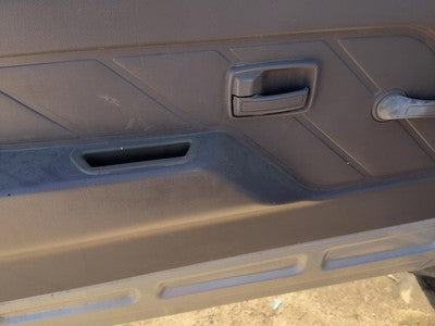 1991 Isuzu Pup Driver Left Front Door Trim Panel Gray