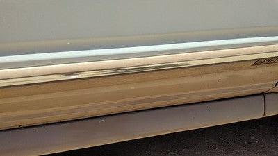 1993 Ford Explorer Passenger Right Front Moulding From Door Oem Trim Strip White