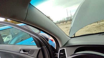 2016 Hyundai Tucson Driver Left A Pillar Trim Windshield Post Panel Black Try