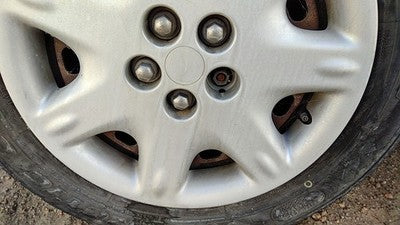 2001-2002 Chrysler Pt Cruiser 15 Hub Cap Oem Wheel Cover 7 Spoke
