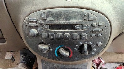 1997-2003 Ford Escort Stock Radio With Heater Control Head Ac Unit Oem