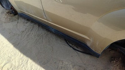 07-08 Grand Vitara Xl-7 Driver Left Lower Rocker Panel Moulding Side Skirt Gold