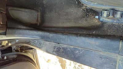 10 Ford Fusion Driver Left Lower Sill Step Moulding Trim Panel Dw Charcoal Black