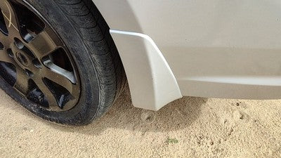 2010 Nissan Sentra Sr Driver Left Rear Moulding On Quarter Panel Oem Silver K23