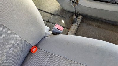 08-20 Grand Caravan Passenger Right Front Seat Belt Buckle Receiver Gray Ds