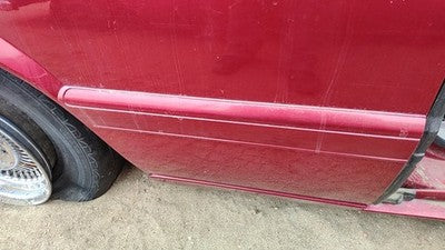 2001 Eldorado Passenger Right Rear Moulding On Quarter Panel Crimson Red 86U