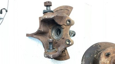 81-93 Ram W250 Passenger Right Front Spindle Steering Knuckle With Wheel Hub