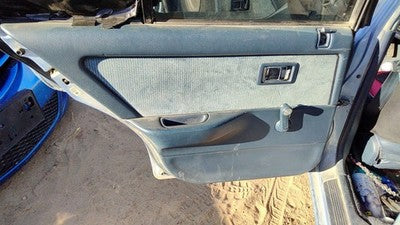1989 Honda Civic Driver Left Rear Door Trim Panel Manual Windowsback Blue Sedan