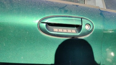 1999-2007 Ford Taurus Driver Left Front Outside Door Handle Oem Su Tropic Green