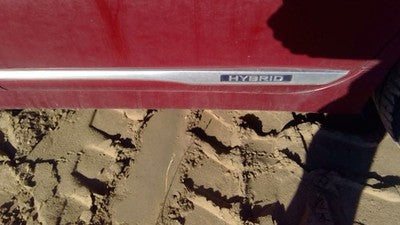 2010-2012 Lexus Hs250h Driver Left Rear Moulding From Door Oem Back Trim Red 3r1