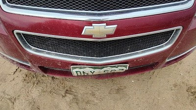 2008-2012 Chevy Malibu Center Lower Front Grille Oem Chrome 25784042