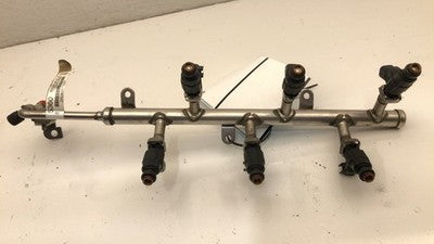 05-08 Buick Lacrosse Complete Fuel Rail With Injectors Set Loaded Oem 3.6L