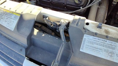 2005-2007 Dodge Caravan Hood Latch Assembly With Bracket Oem 04860439Ac