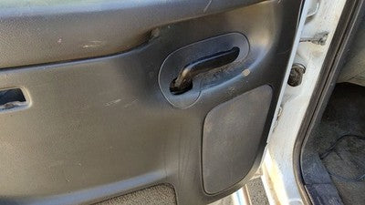 04-06 1500 Hd Driver Left Rear Inside Door Trim Panel Only Back Pewter 69D
