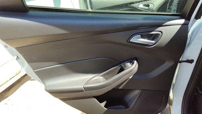 13-18 Ford Focus Driver Left Rear Door Trim Panel With Switches Back Black Yw