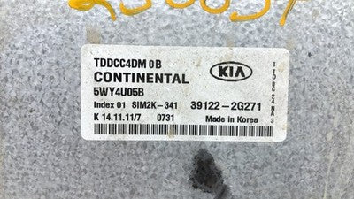 Kia Forte Electronic Control Module Computer Ecm Ecu 2.4l At 391222g271 2011-13