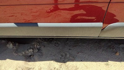 Volvo V70 Xc Driver Left Front Moulding From Door Oem Trim Strip 9484342