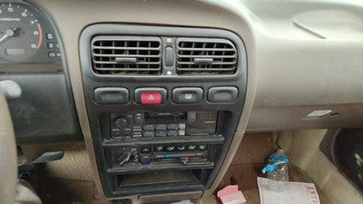 1991-1993 Infinity G20 Trim Bezel Around Radio Surround Dash Panel Oem Brown