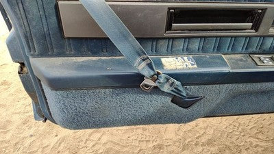 89 Cutlass Calais Driver Left Front Door Trim Panel Wh Master Switch Blue 2 Door