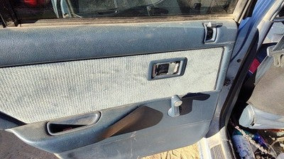 1989 Honda Civic Driver Left Rear Door Trim Panel Manual Windowsback Blue Sedan