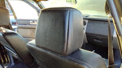 07-08 Expedition Passenger Right Front Head Rest Leather Seat 1W Black/Camel