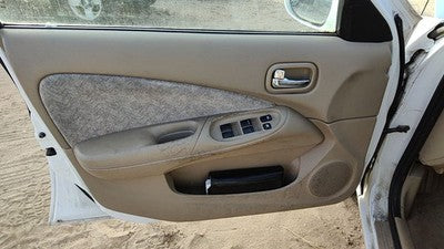 00-03 Nissan Sentra Driver Left Front Door Trim Panel With Master Switch Sand H