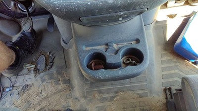 2006 Dodge Sprinter Van 3500 Center Console Assembly Oem Cup Holder Gray Aa