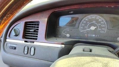 2003-2004 Lincoln Town Car Trim Bezel Around Speedometer Oem Dash Surround Panel