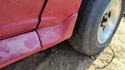 1994 Ford Explorer Passenger Right Moulding From Fender Oem Trim Strip Red