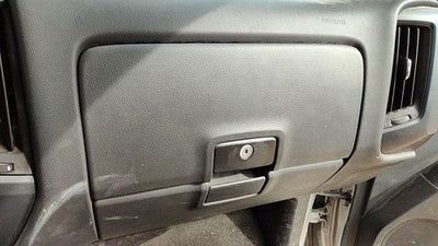 14-19 Silverado 1500 Upper Glove Box Assembly Complete Door With Latch H2r Gray