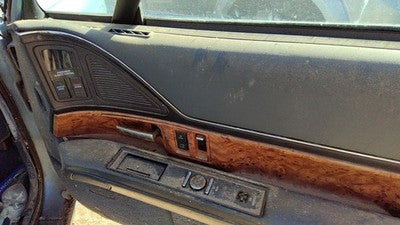 1993 Buick Lesabre Passenger Right Front Door Trim Panel With Switches Blue