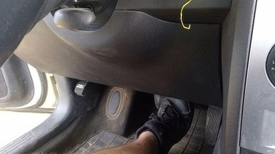2008-2010 Chrysler 300 Lower Dash Under Column Knee Bolster Trim Panel Gray Dv