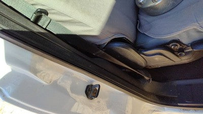 2015 Ford F250 Passenger Right Rear Seat Belt Retractor Back Crew Cab Gray 3S