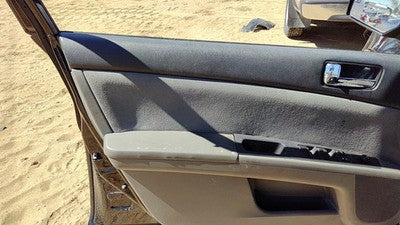 07-09 Nissan Sentra Driver Left Front Door Trim Panel With Master Switch Black W