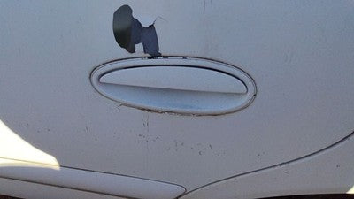 1997-2005 Buick Century Driver Left Rear Outside Door Handle Oem Back White