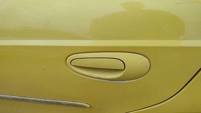 2000-2005 Dodge Neon Driver Left Rear Outside Door Handle Oem Back Yellow