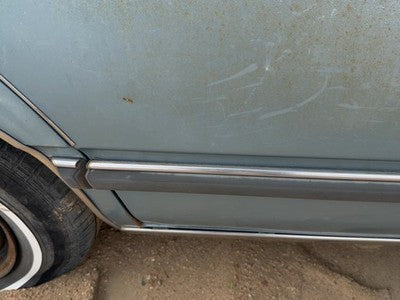 1986 Olds 88 Passenger Right Rear Moulding From Door Oem Back Trim Strip