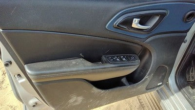 15-17 200 Driver Left Front Inside Door Trim Panel With Master Switch Black X9