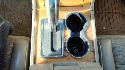 2007-2008 Lincoln Navigator Trim Bezel Around Shifter Oem Console Tan